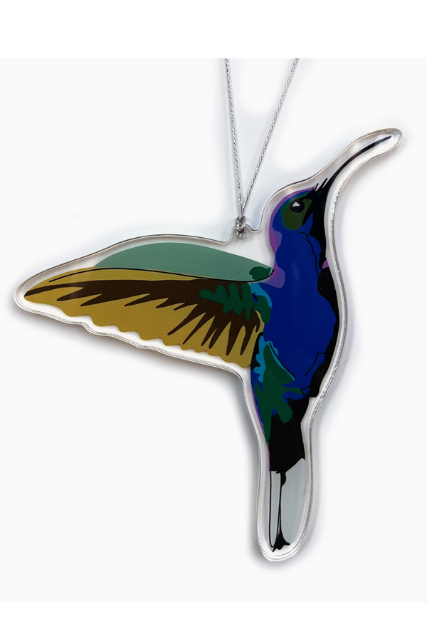 Acrylic Ornament - Big Hummingbird