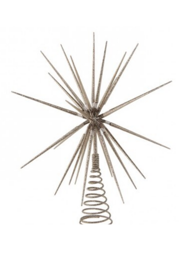 Starburst Tree Topper - Silver