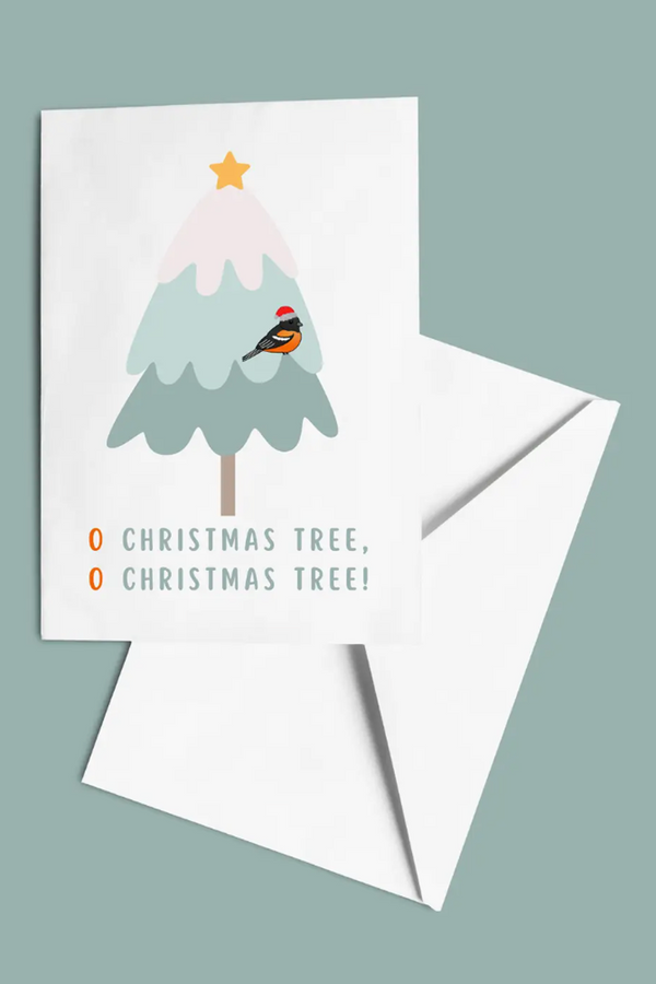 Charm Holiday Greeting Card - O Christmas Tree