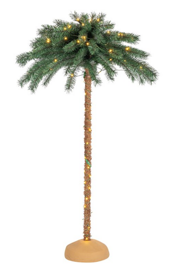 Christmas Palm Tree with LED Lights