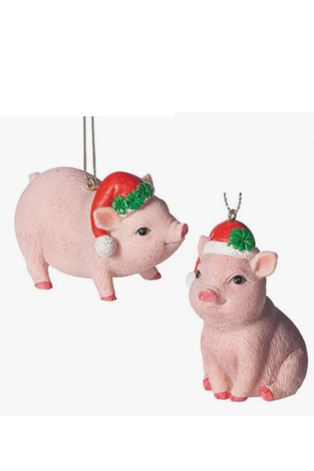 Resin Ornament - Lucky Pig