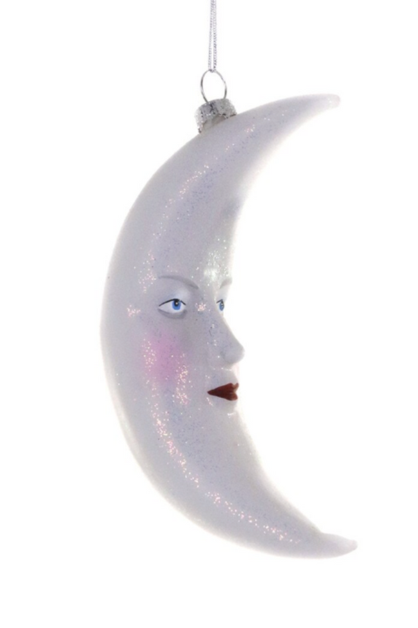 Glass Ornament - Winter's Moon