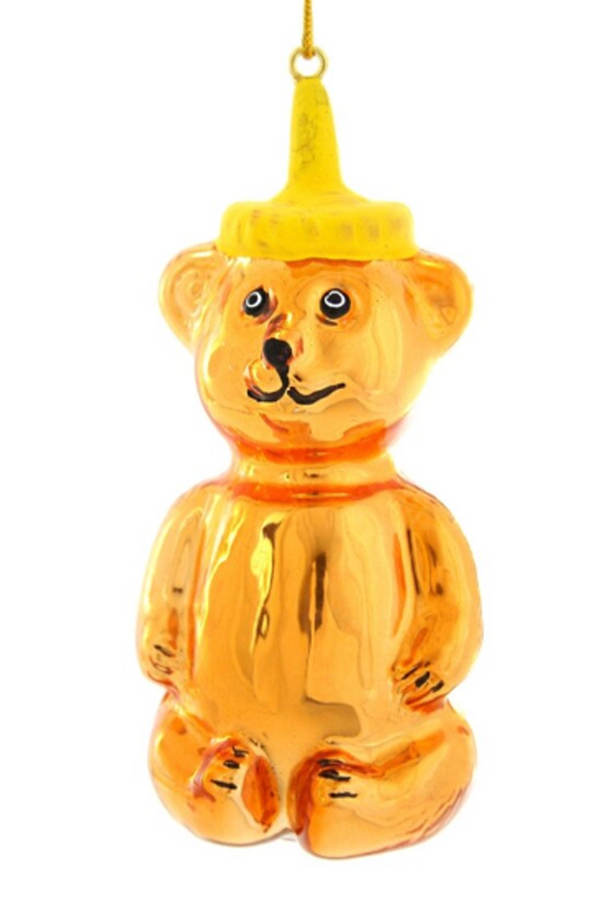 Glass Ornament - Honey Bear