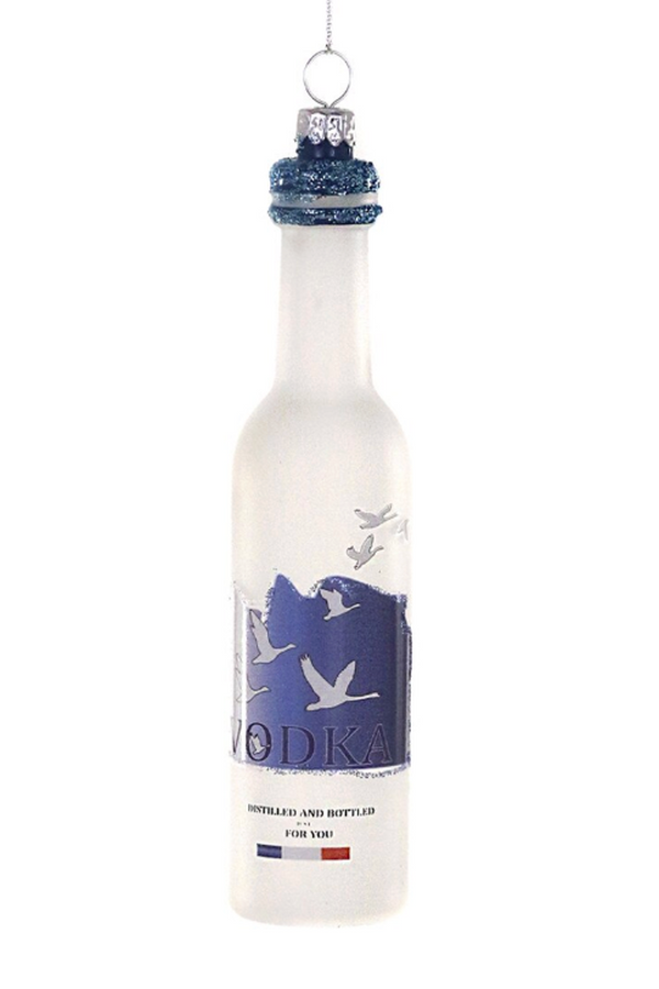 Glass Ornament - Grey Goose Vodka Bottle