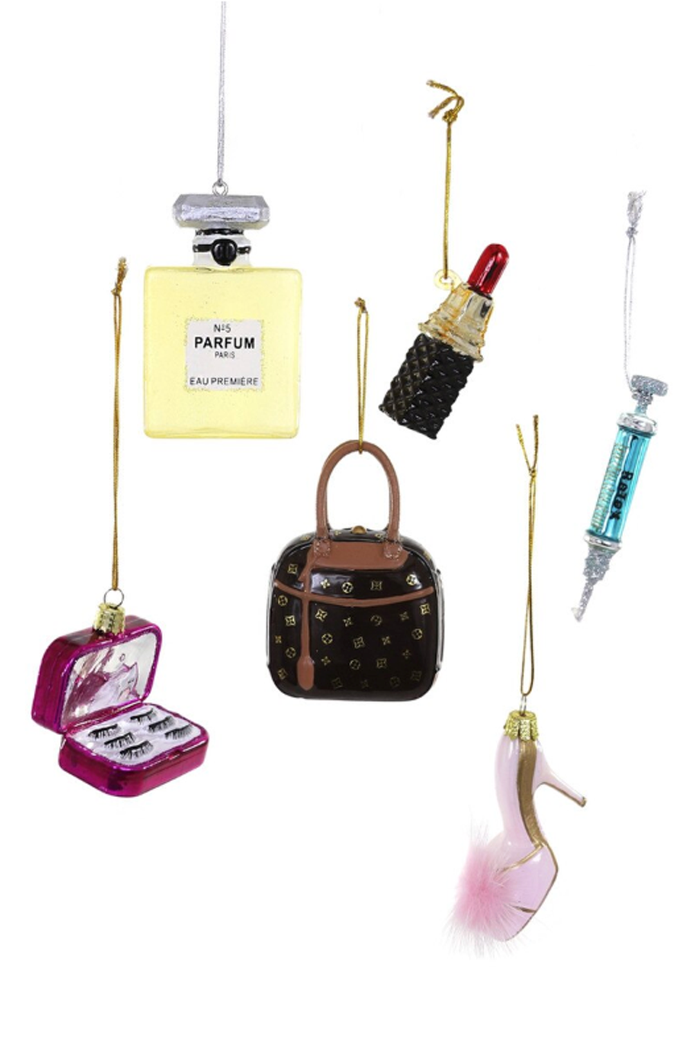 Glass Ornament Set - Tiny Beauty and Fashion