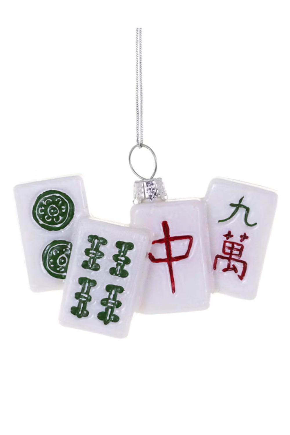 Glass Ornament - Mahjong