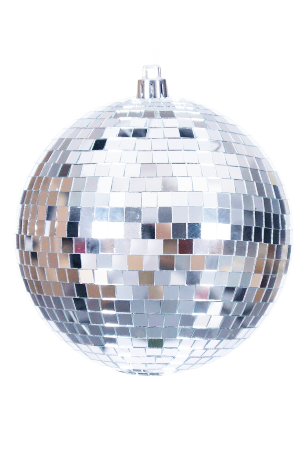 Funky Ornament - Silver Mirror Disco Ball