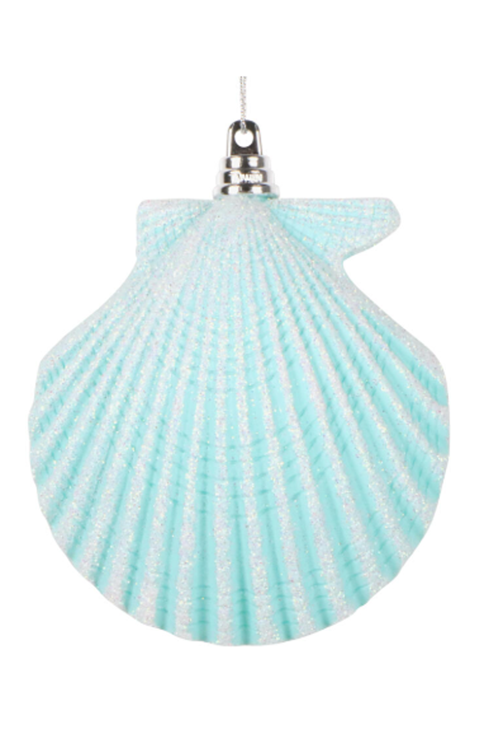 Shatterproof Ornament - Seashell Seafoam