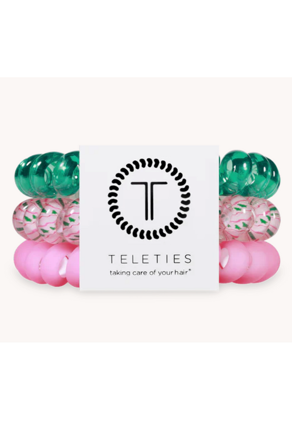 Teleties Hair Ties - Merry Pinkmas