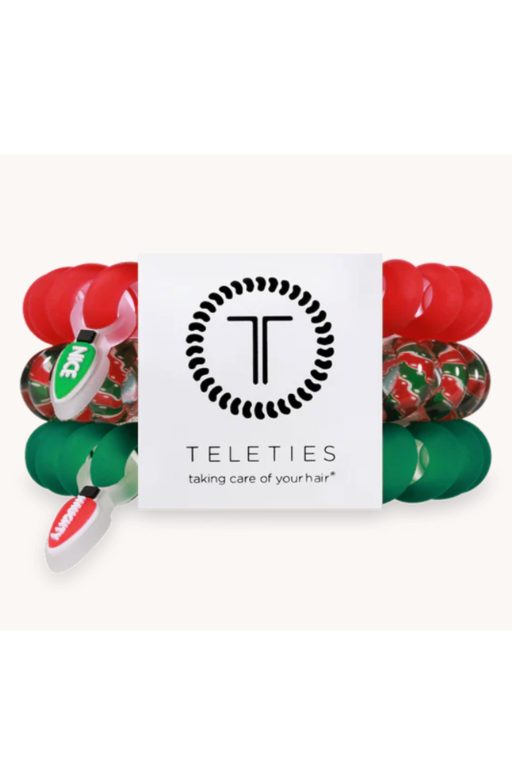 Teleties Hair Ties - Naughty or Nice
