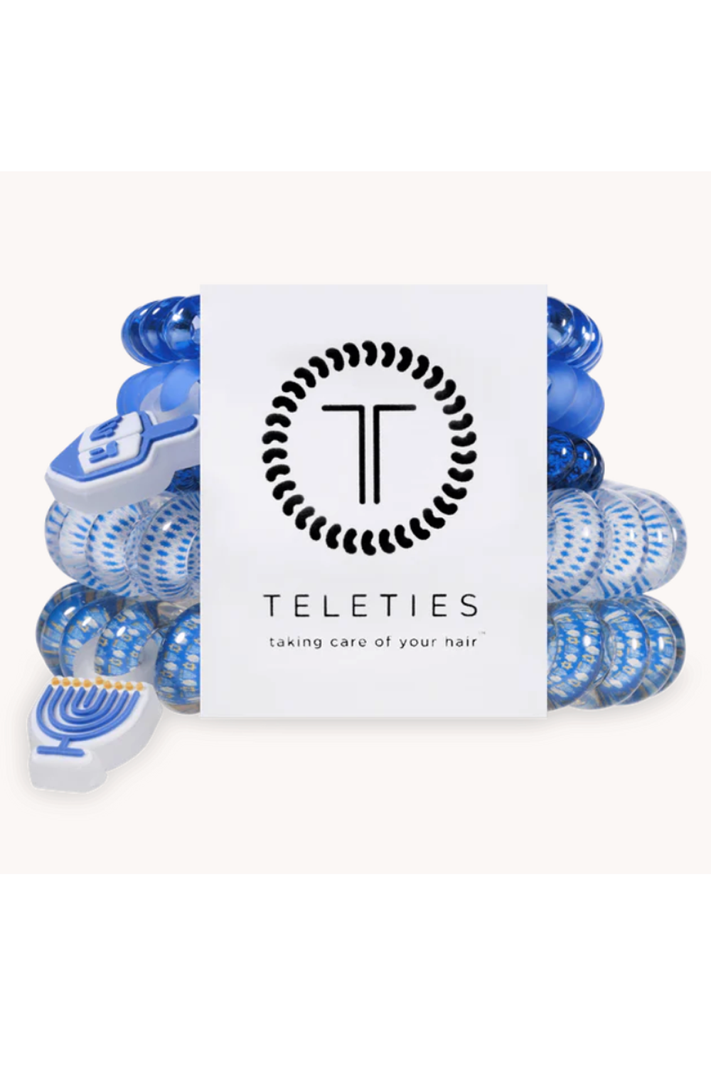 Teleties Hair Ties - Drop It Like a Dreidel