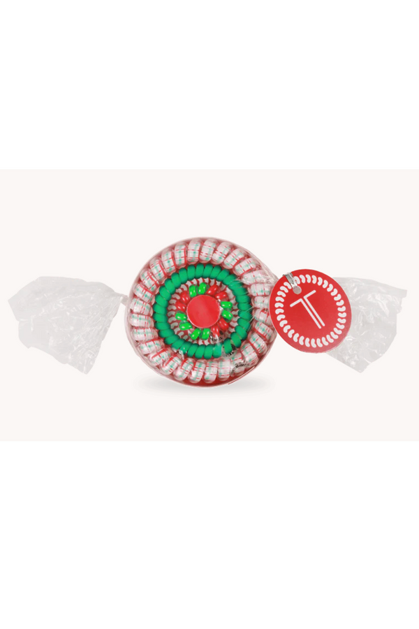 Teleties Christmas Candy Hair Tie Gift Set