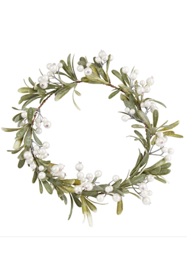 White Berry Wreath