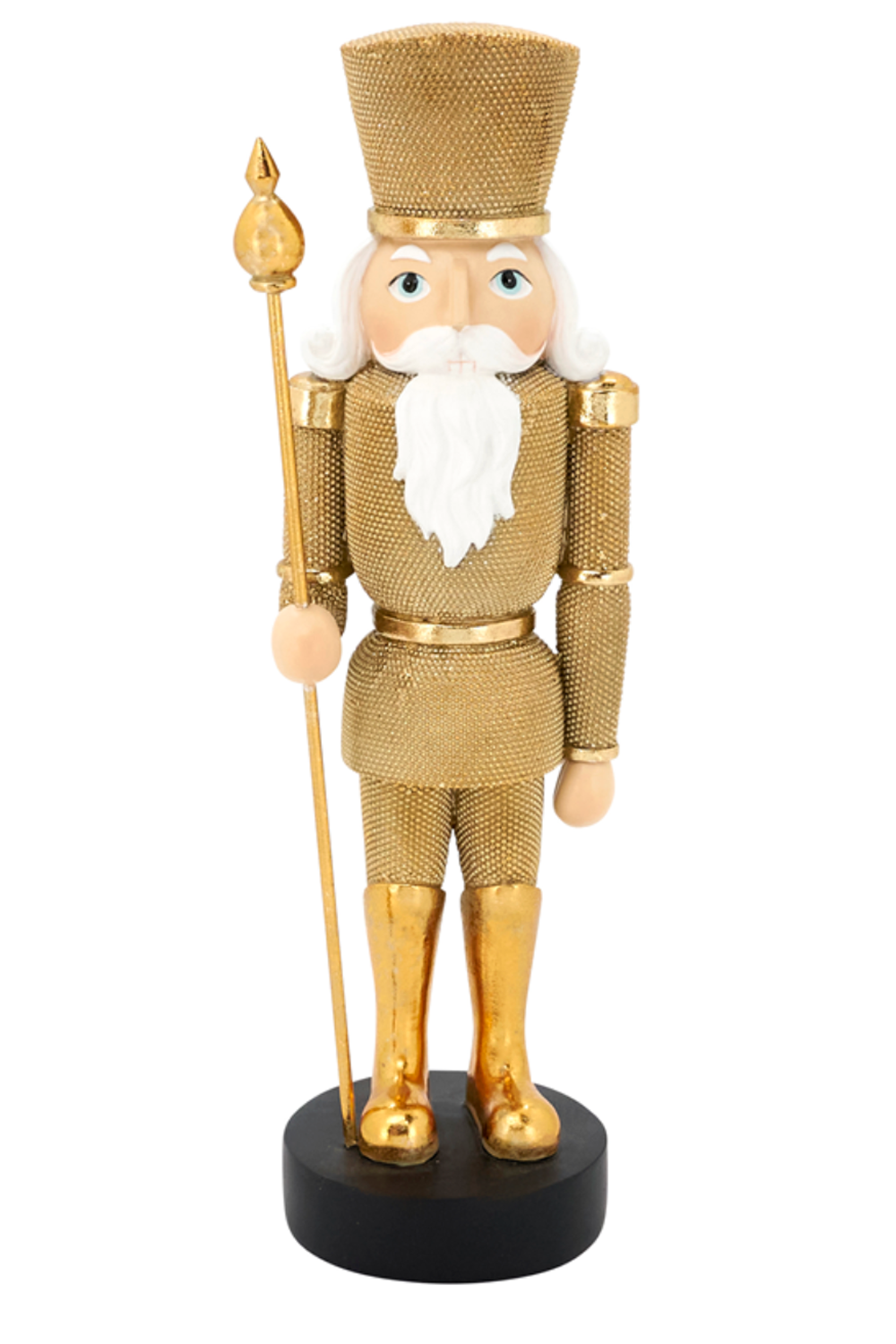 Gold Beaded Soldier Figure - Dennis