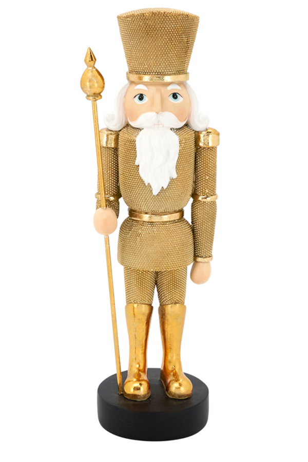 Gold Beaded Soldier Figure - Dennis