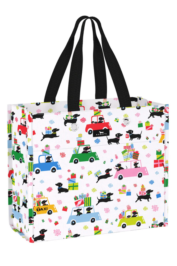 Large Package Gift Bag - "Gift Wags" H25