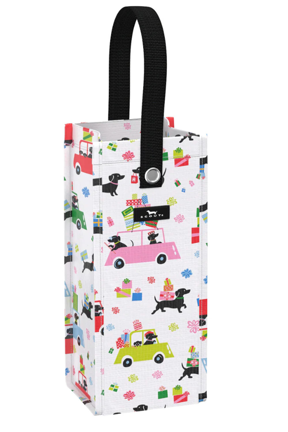 LARGE Spirit Liftah Wine Bag - "Gift Wags" H25