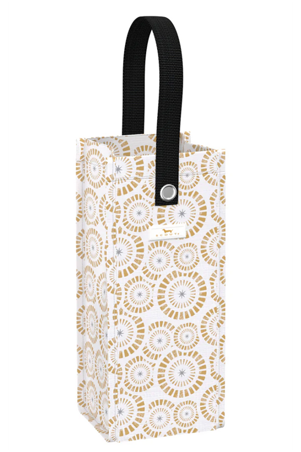 LARGE Spirit Liftah Wine Bag - "Golden Glow" H25