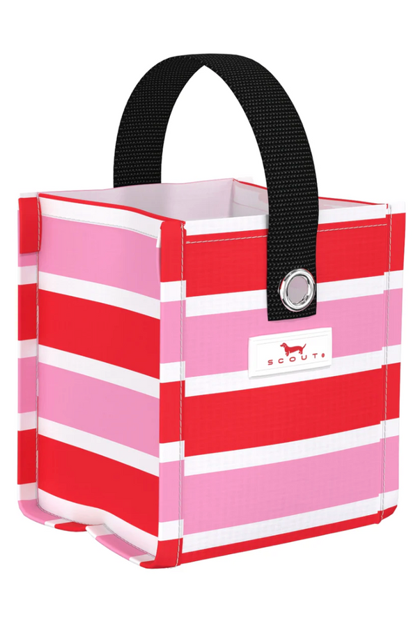 Mini Mini Package Gift Bag - "Candy Striper" H25