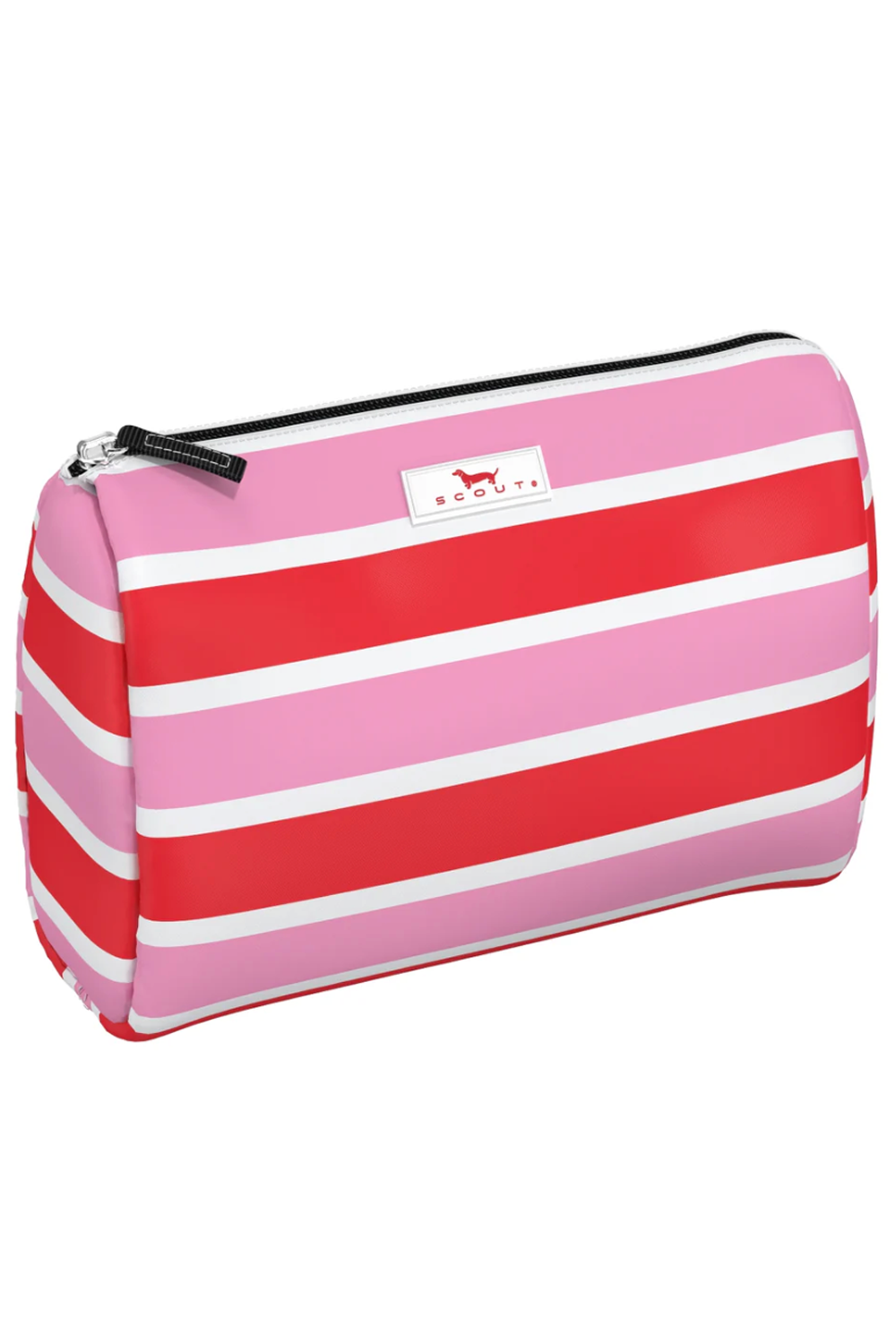 Packin' Heat Cosmetic Bag - "Candy Striper" H25