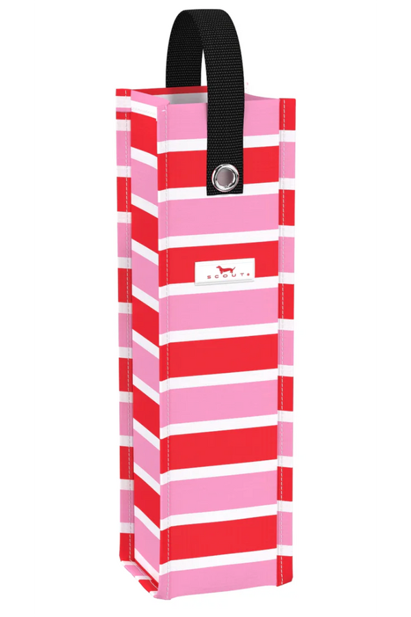 Spirit Liftah Wine Bag - "Candy Striper" H25