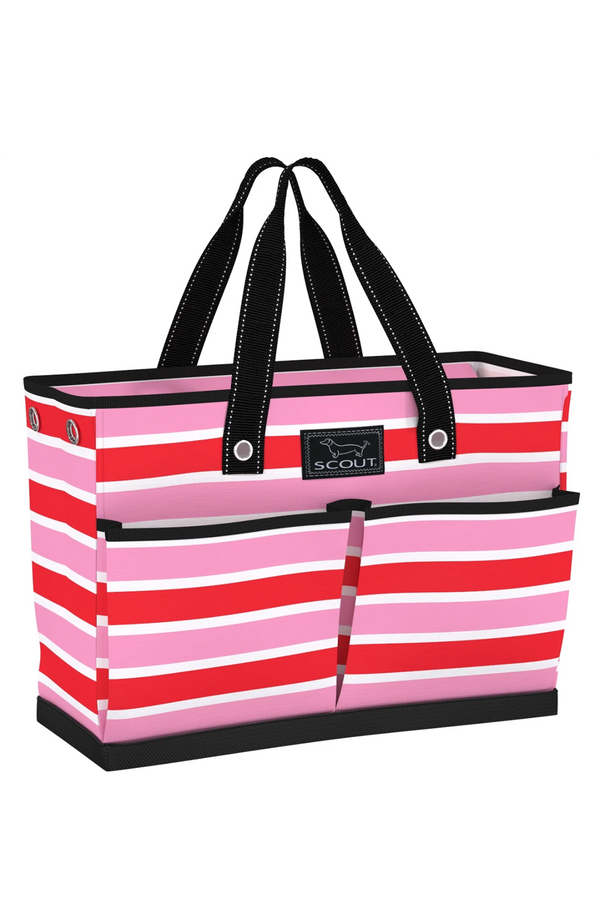 The BJ Tote Bag - "Candy Striper" H25