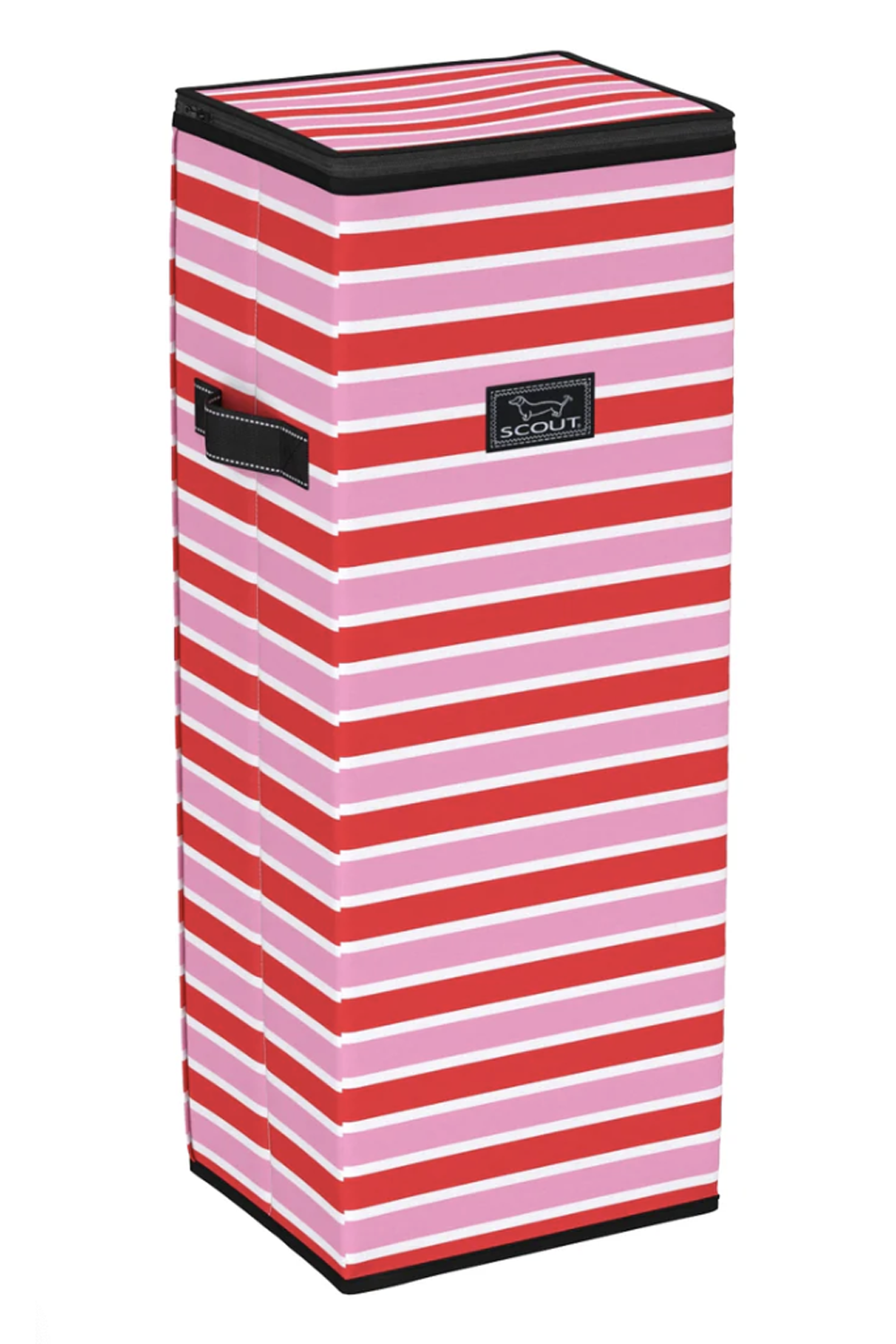 Wrap and Roll Storage Bin - "Candy Striper" H25