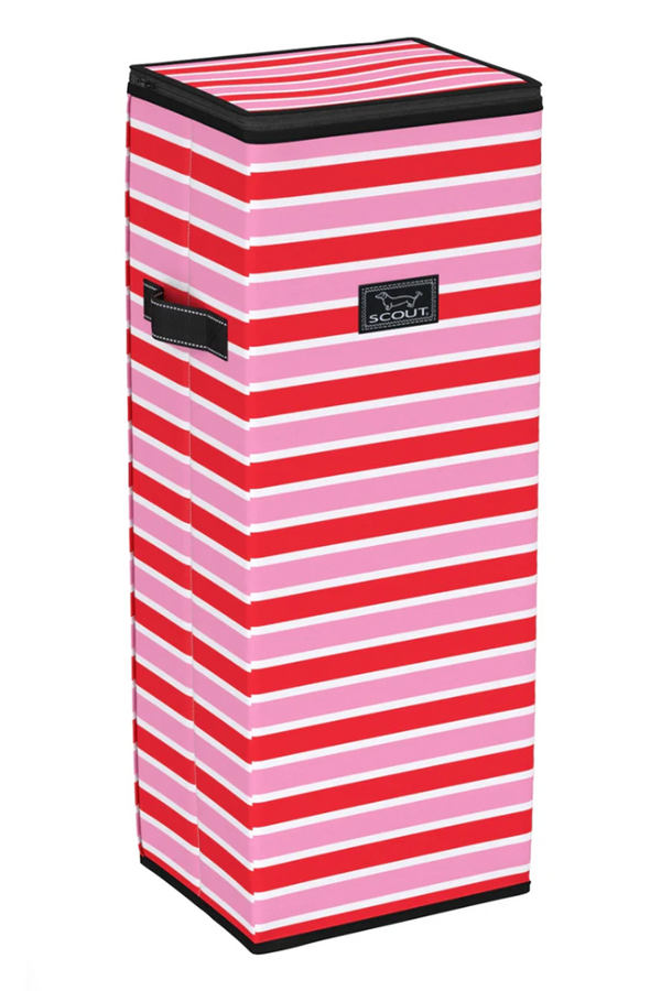 Wrap and Roll Storage Bin - "Candy Striper" H25