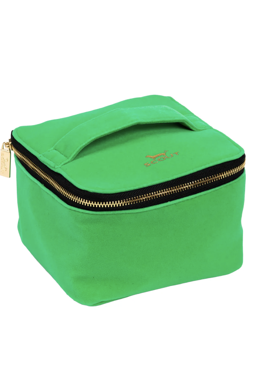 Hidden Gem Travel Jewelry Case - "Green Velvet" H25