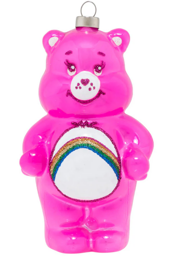 Glass Ornament - Big Cheer Bear