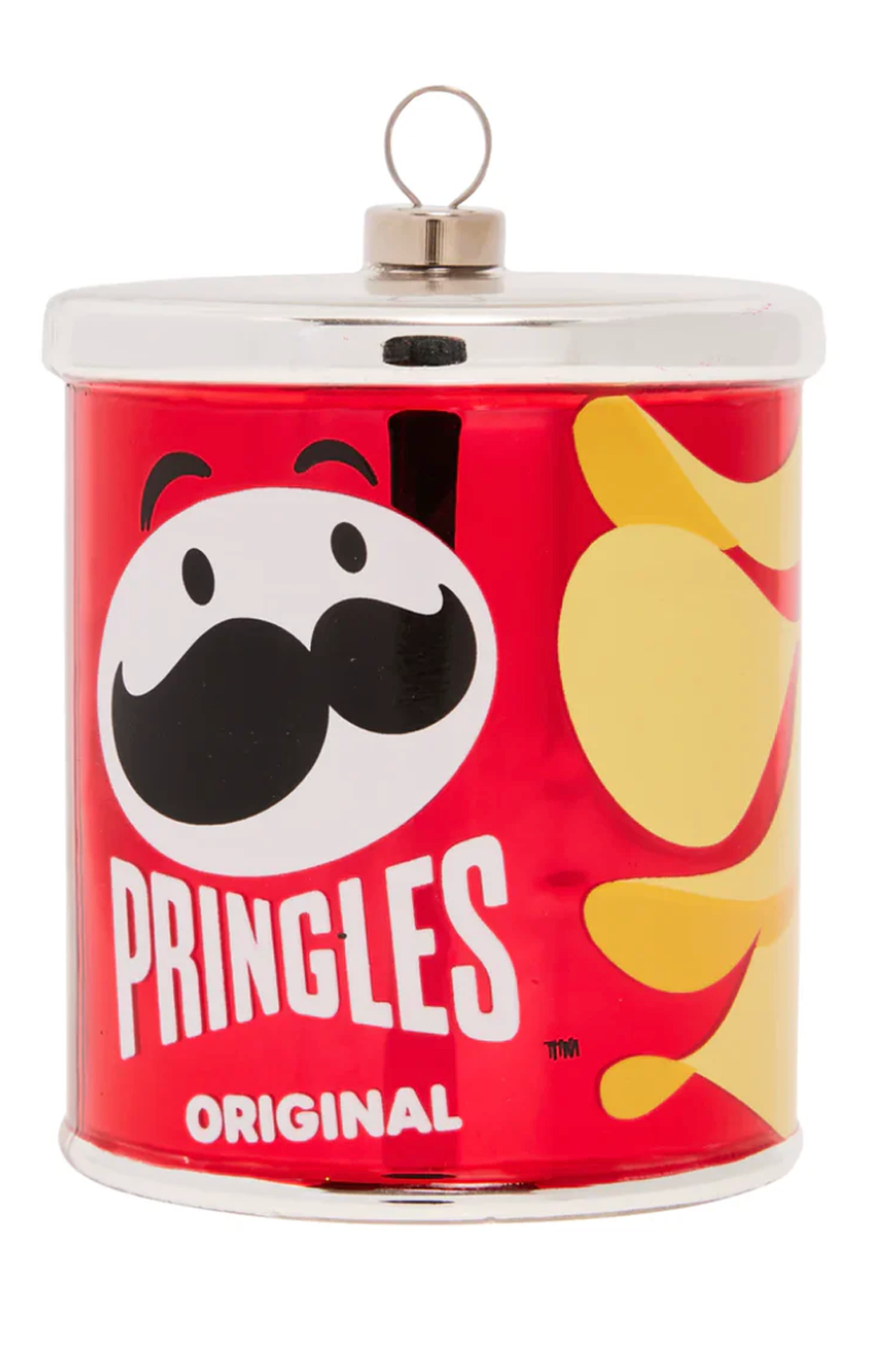 Glass Ornament - All That Can of Chips (Pringles)