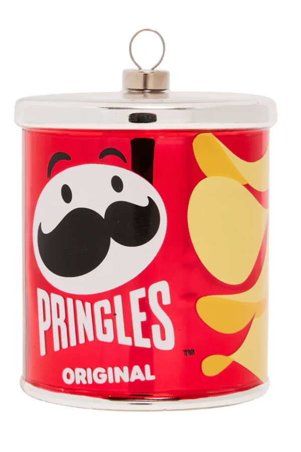 Glass Ornament - All That Can of Chips (Pringles)