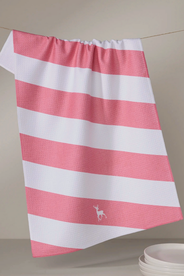 Geometry Kitchen Tea Towel - Reindeer Run