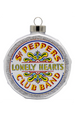 Glass Ornament - Beatles Sgt. Peppers Drum