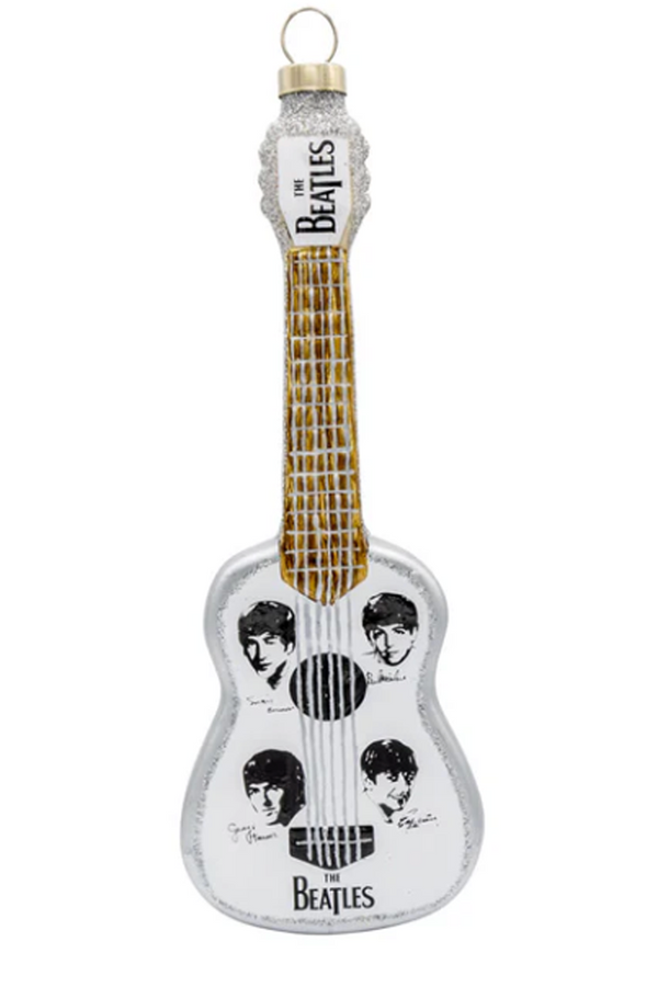 Glass Ornament - Iconic Beatles Guitar