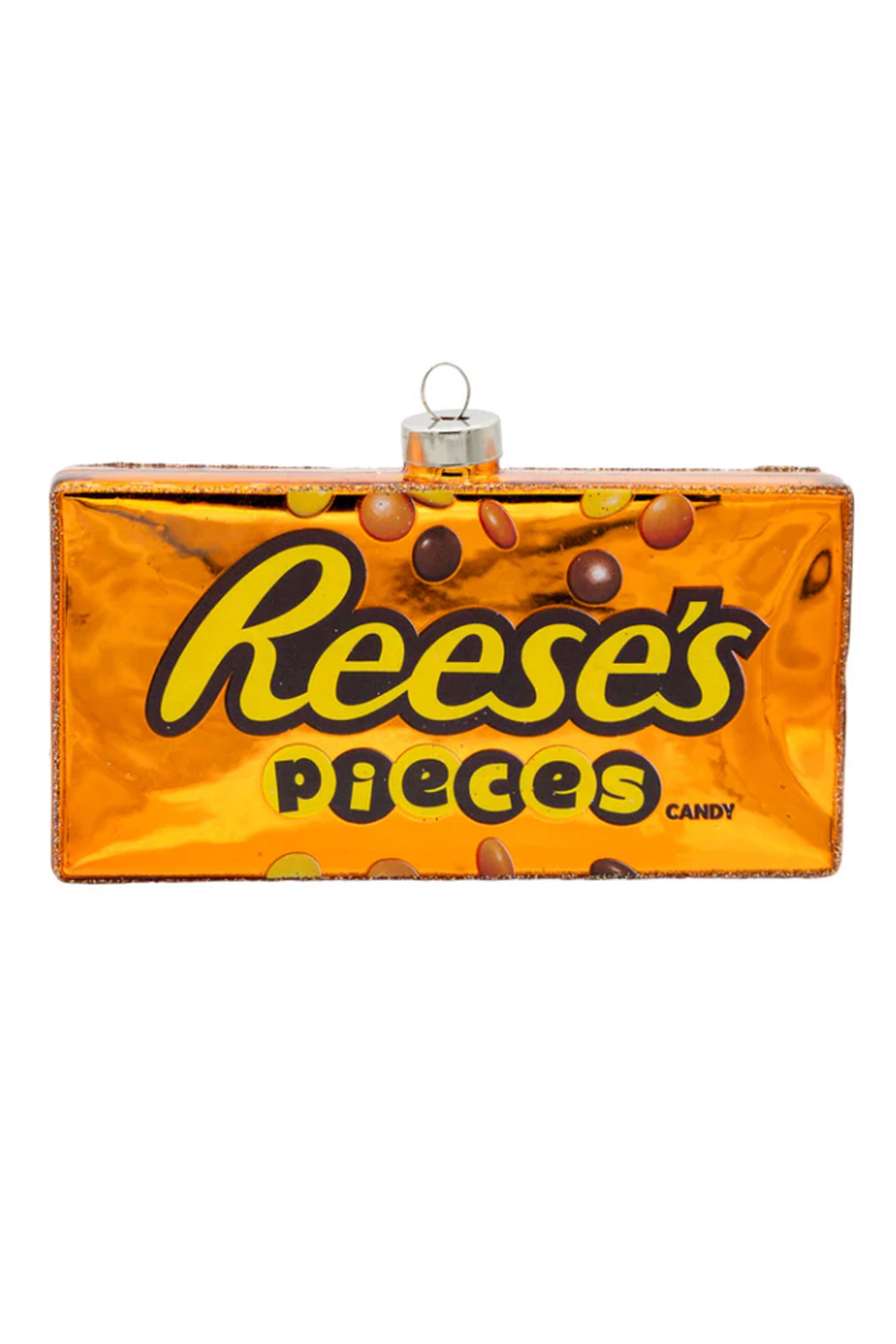 Glass Ornament - Reese's Pieces Candy Box