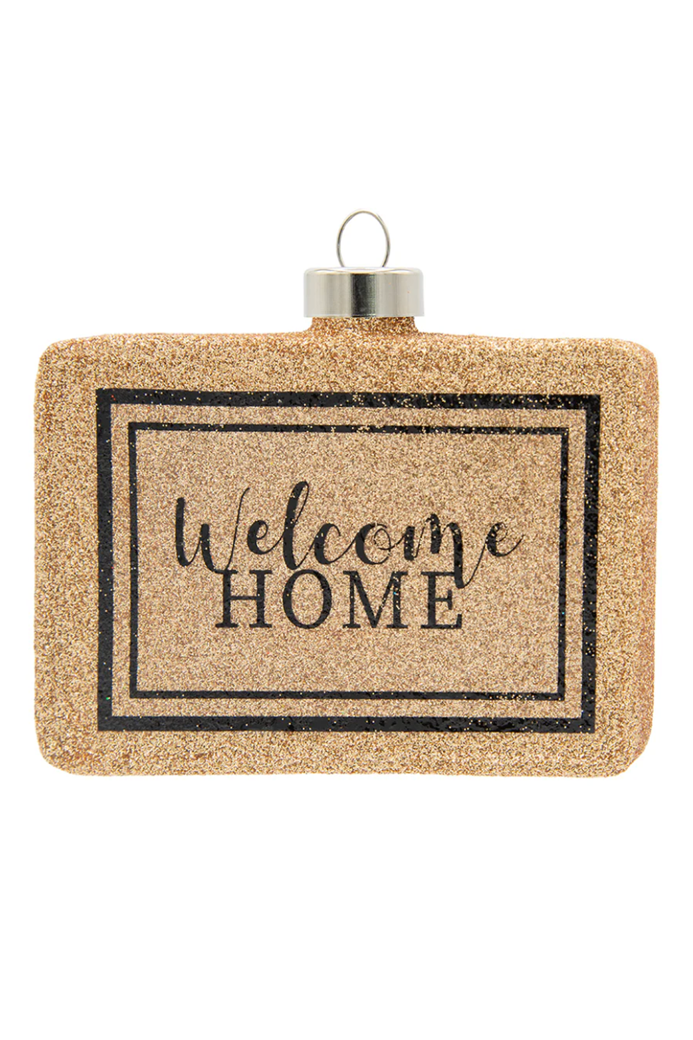 Glass Ornament - Welcome Home Doormat
