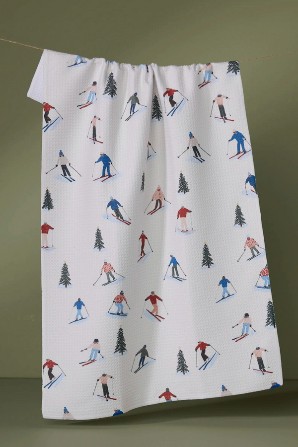 Geometry Kitchen Tea Towel - Alpine Run