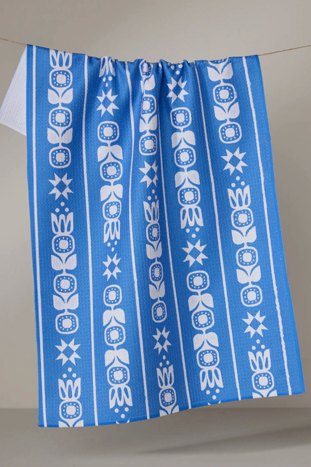 Geometry Kitchen Tea Towel - Frosted Flora