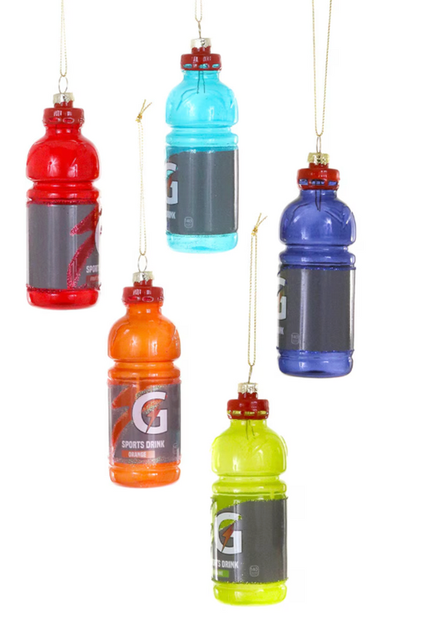 Glass Ornament - Sports Drink