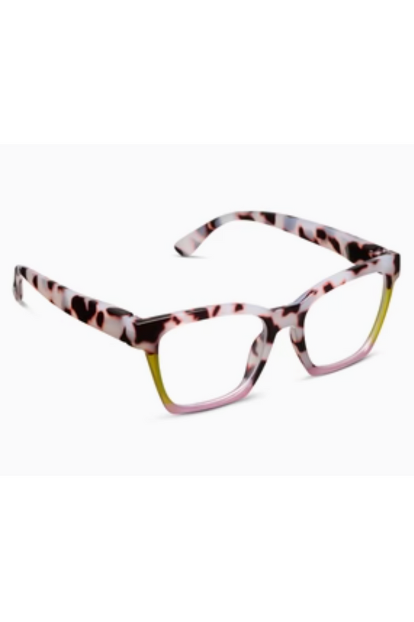 Reading Glasses - Birdie Pink Chai Colorblock