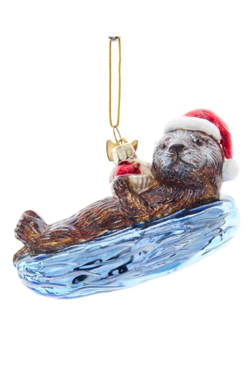 Glass Ornament - Noble Sea Otter