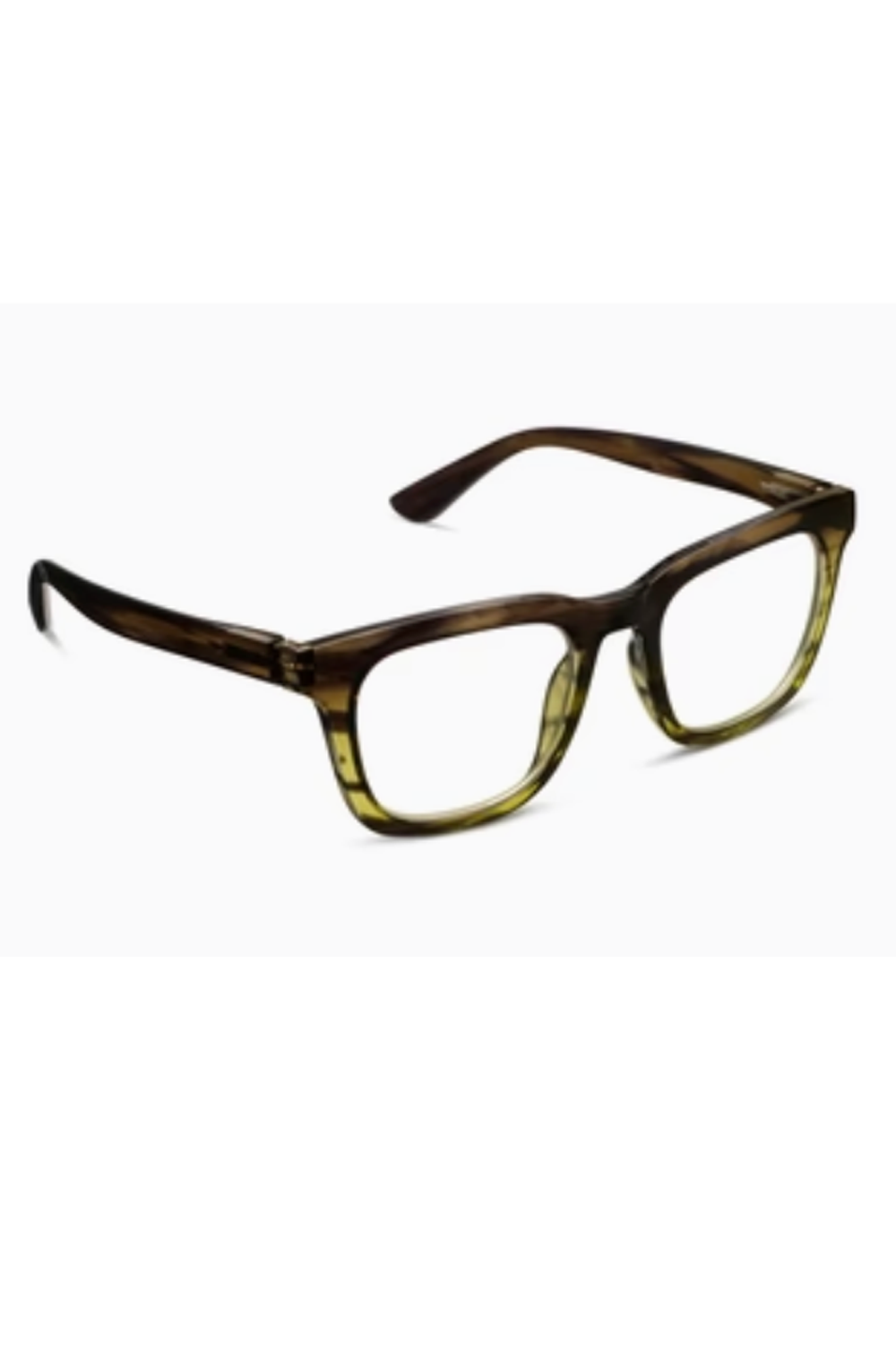 Reading Glasses - Cavern Green Ombre Horn