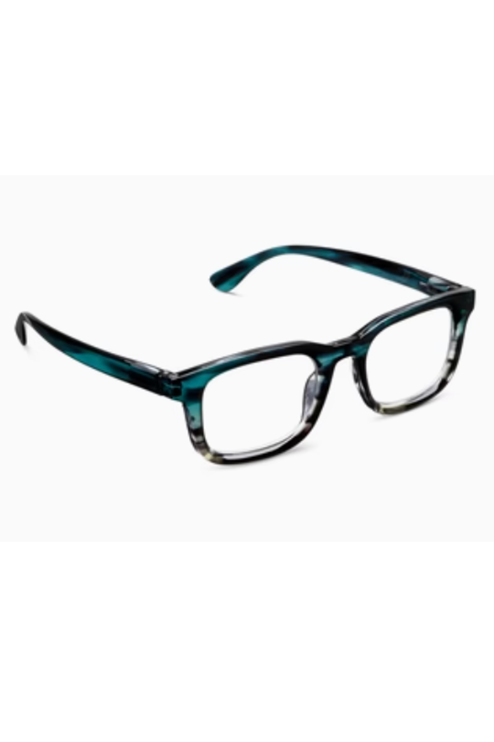 Reading Glasses - Otto Teal Ombre Horn