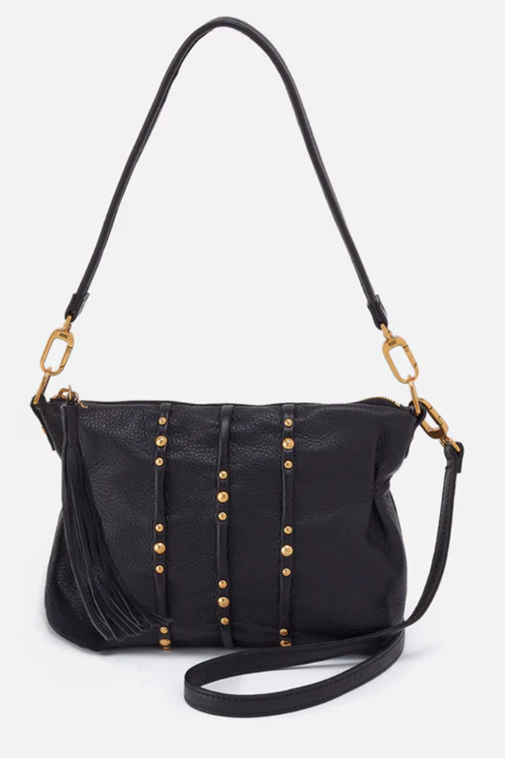 Kori Crossbody Bag - Velvet Hide Embellished Black
