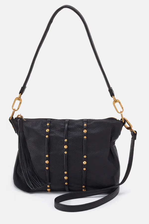 Kori Crossbody Bag - Velvet Hide Embellished Black
