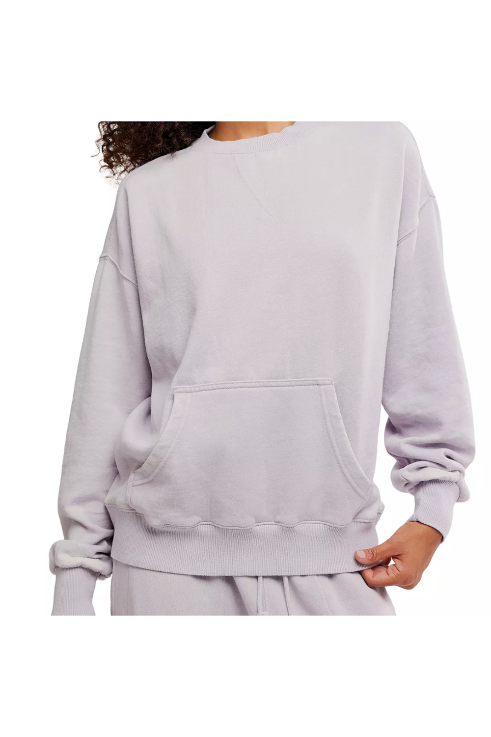 FP Slow It Down Pullover - Lilac Marble