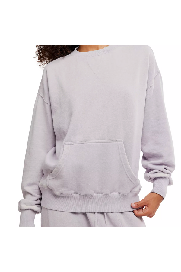 FP Slow It Down Pullover - Lilac Marble