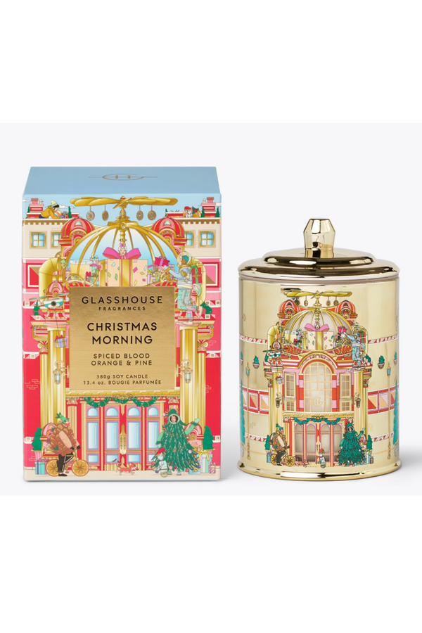 Glasshouse *HOLIDAY* Fragrance Candle - Christmas Morning