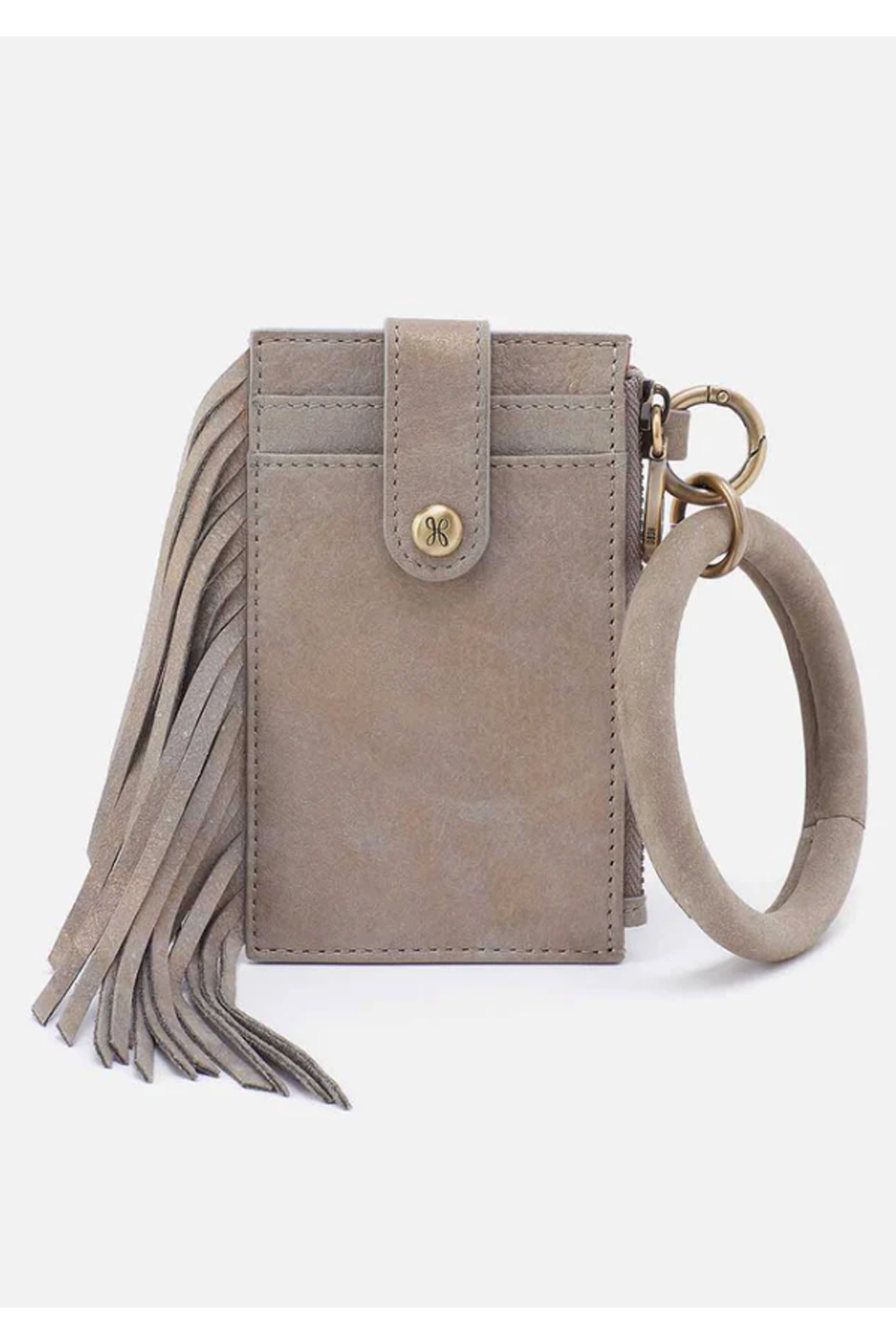 Ring Credit Card Wristlet - Golden Granite